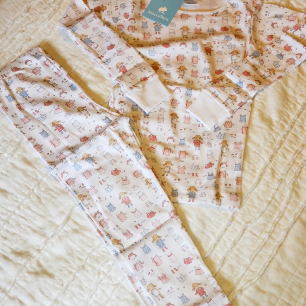 Baby Cottons long sleeve Pajama size T4